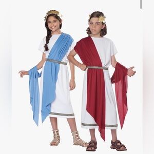 Kids 8-10 Greek Toga Costume